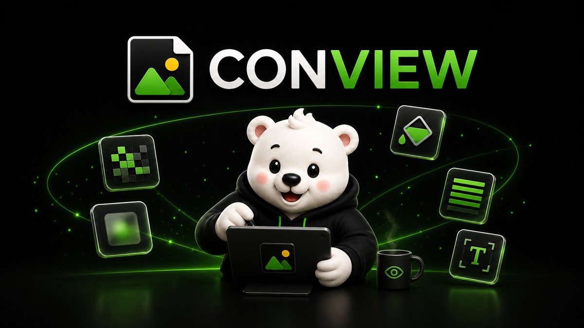 CONVIEW image viewer launch preview
